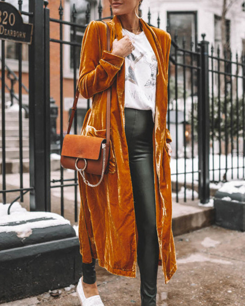 Velvet Vest | Floor