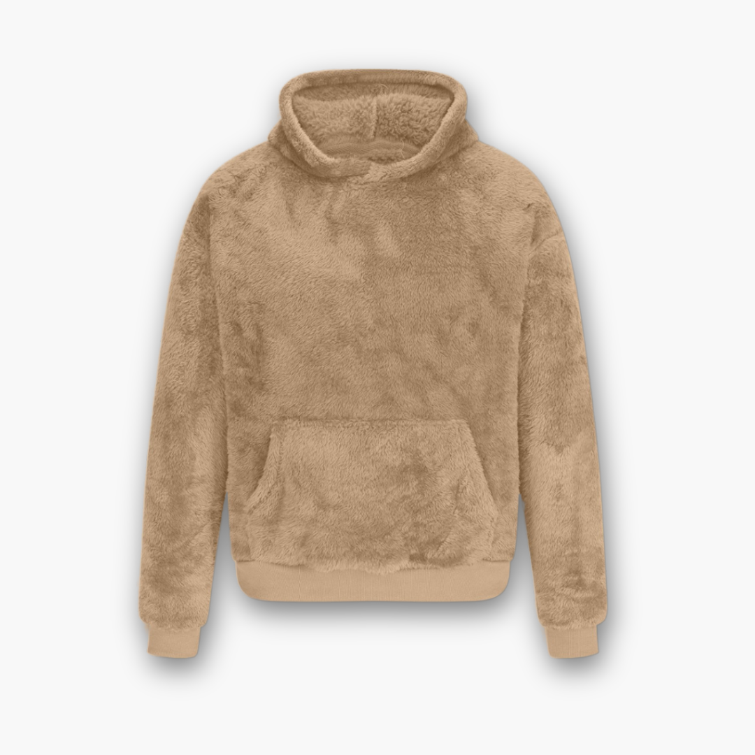 Stijn | Warm, fluffy hoodie for men