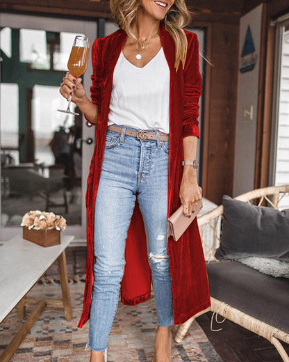 Velvet Vest | Floor