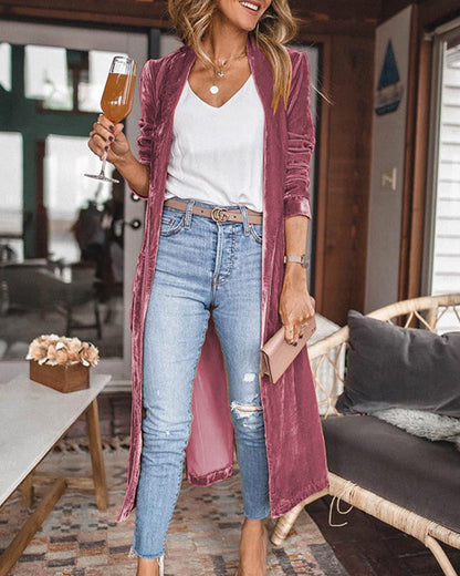 Velvet Vest | Floor
