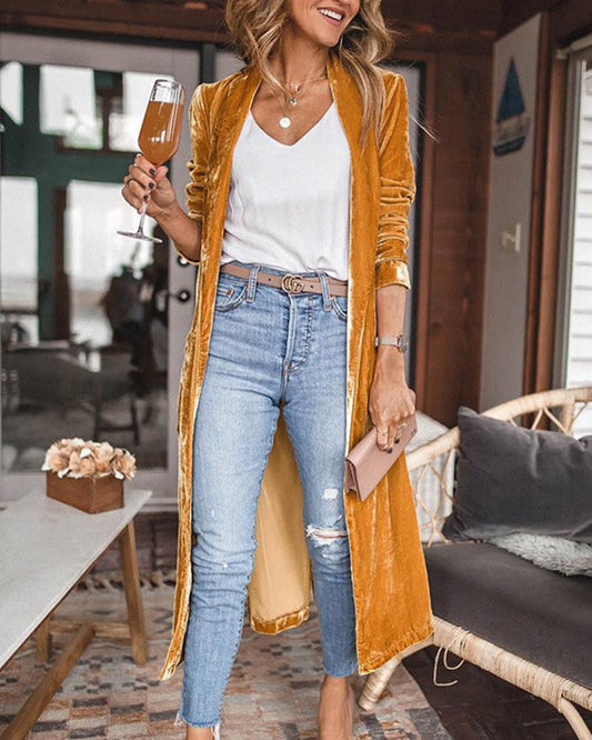 Velvet Vest | Floor