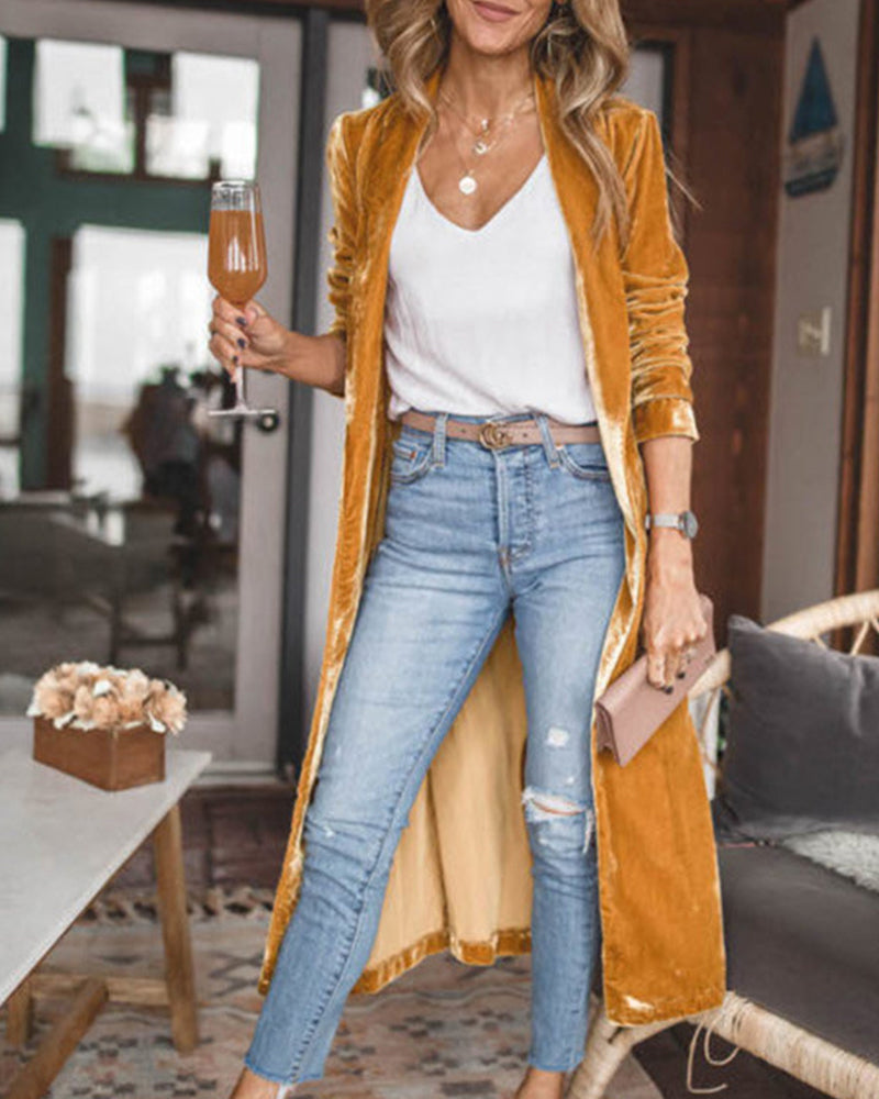 Velvet Vest | Floor