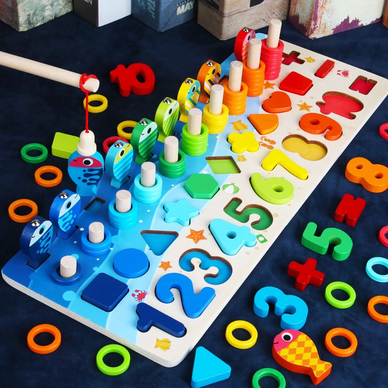 Woods™ | Develop the skills - Montessori wooden playboard