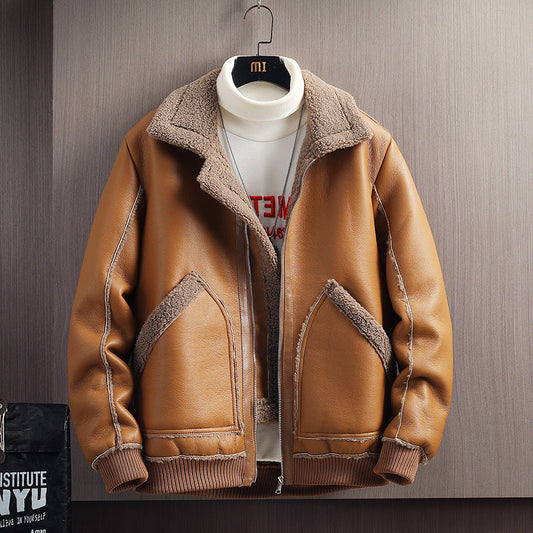 Sandstone™ Luxury Leather Jacket