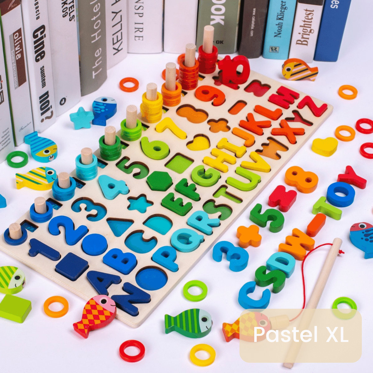 Woods™ | Develop the skills - Montessori wooden playboard