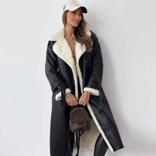 Riley | Elegant leather jacket for women