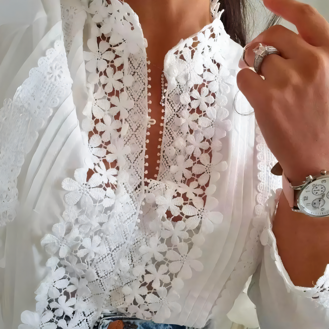 Eef | Lace Flower Blouse 
