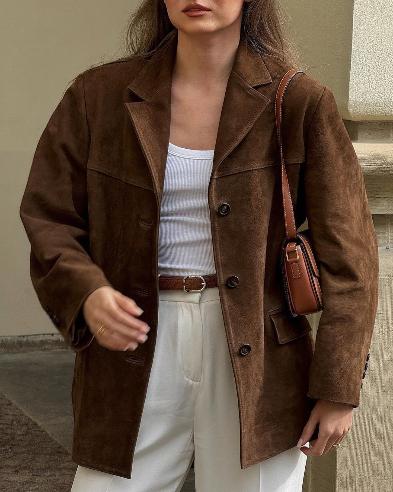 Suede Blazer | Bunny 