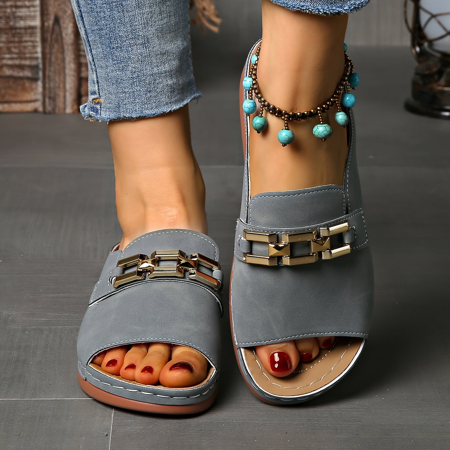 Elivora - Orthopedic Summer Sandal with Support Heel