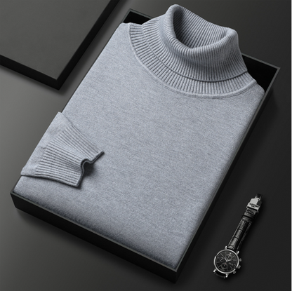 Savini™ - Cashmere Cotton Turtleneck