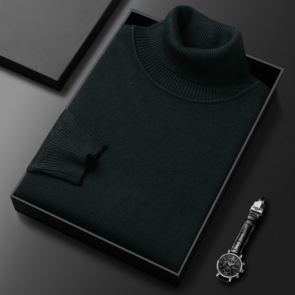 Savini™ - Cashmere Cotton Turtleneck