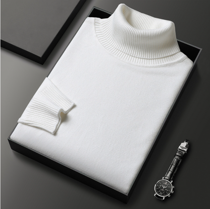 Savini™ - Cashmere Cotton Turtleneck