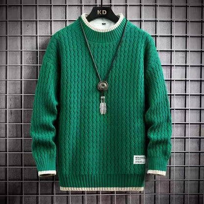 Classic knitted warm sweater | Ivan