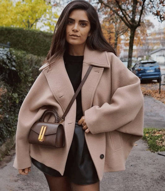 Lila | Trendy oversized coat for women