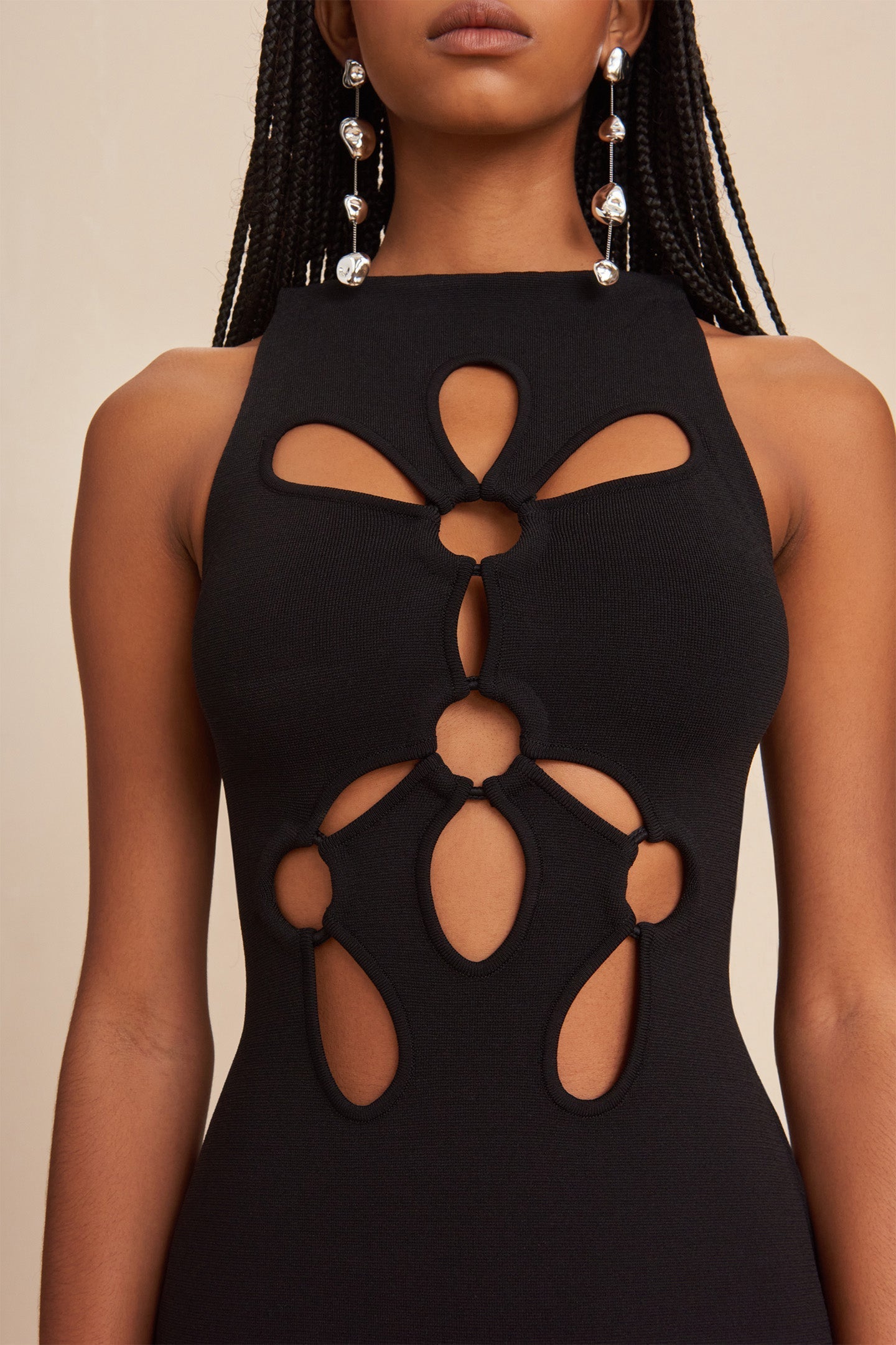 Evelyn - Knitted Midi Dress