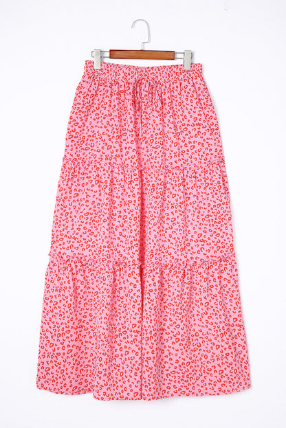 Laura | Leopard Print Skirt 