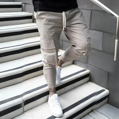 Meson | Cargo pants with drawstring waist