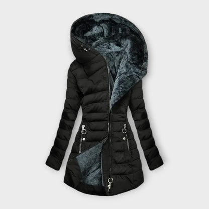 Amara™ | Elegant Coat with Warm Fleece