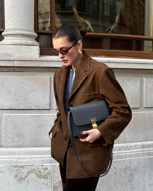 Suede Blazer | Bunny 