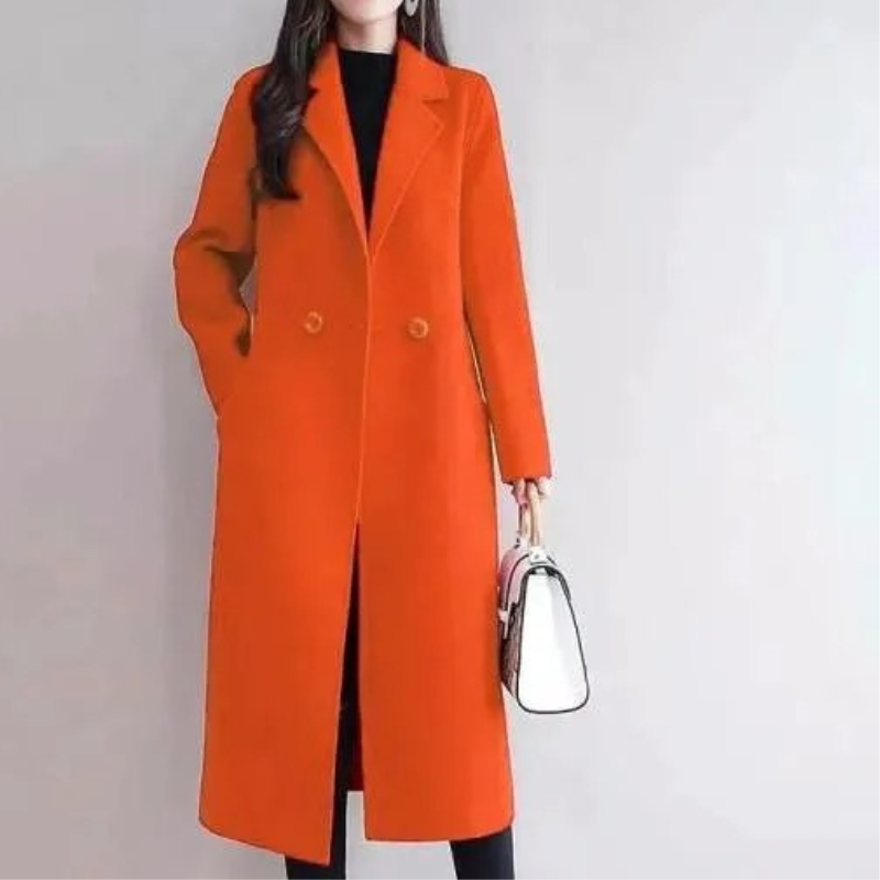 Flynn | Classic women's coat with buttons