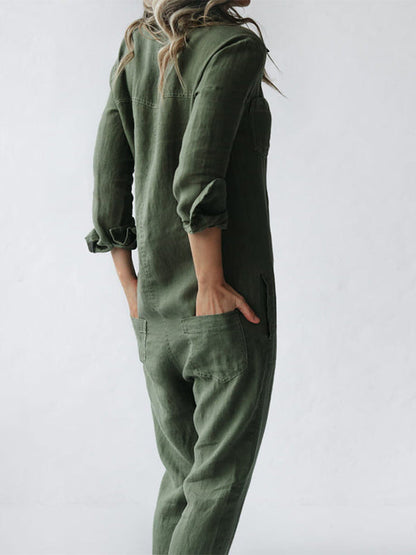 Brooklyn | Perfect Long Sleeve Jumpsuit for Women