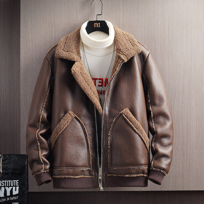 Sandstone™ Luxury Leather Jacket