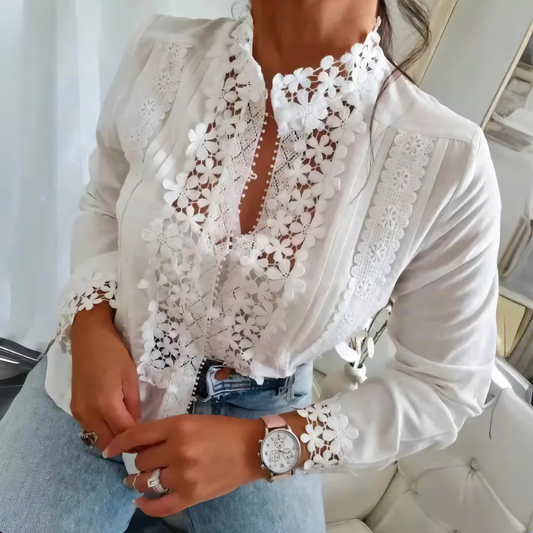 Eef | Lace Flower Blouse 