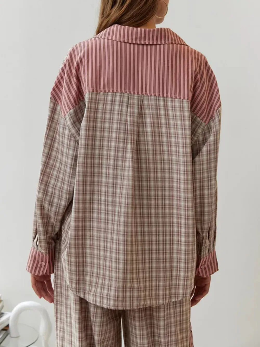 2-piece casual pajama set - relaxed women's sleepwear