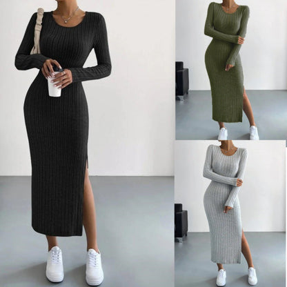 Noah | Knitted long dress for women