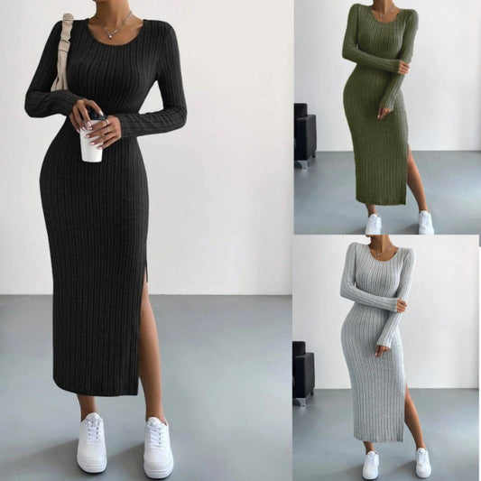 Noah | Knitted long dress for women