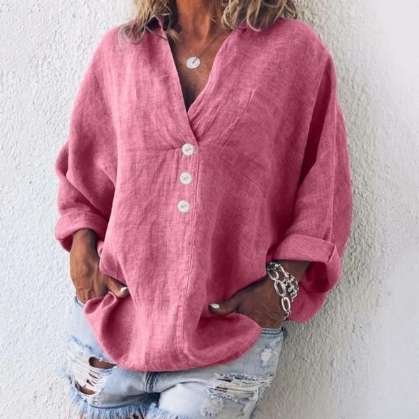 Natasha | Chic linen blouse