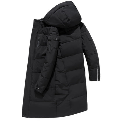 Rio | Elegant long down jacket for men