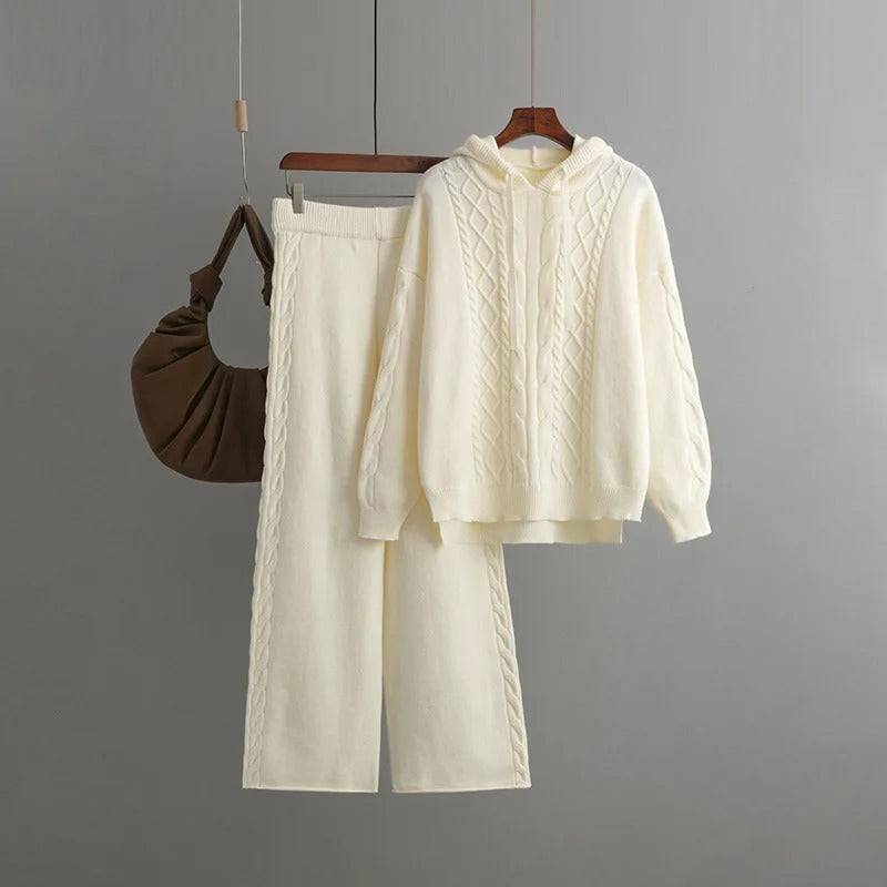 Roma™ - Super comfortable, oversized 3-piece knitted set