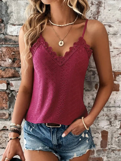 Fiona | Elegant Lace Cami Top
