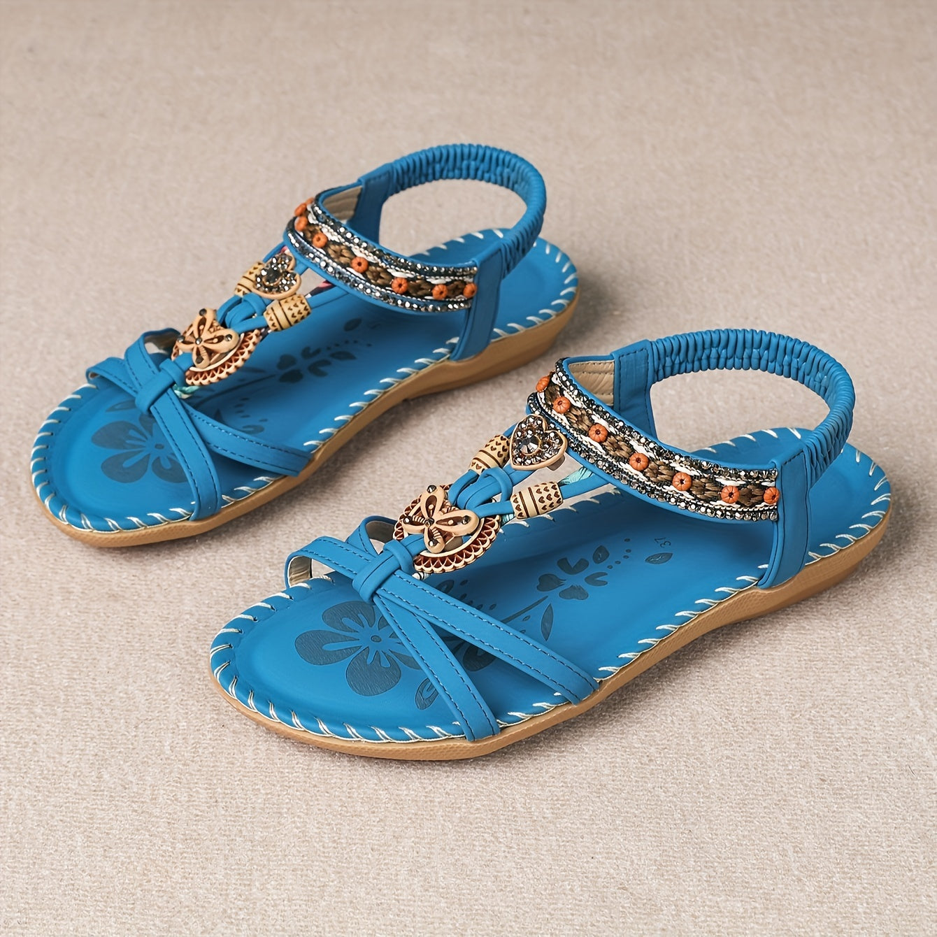Opedia - Orthopedic Comfort Sandals with Sparkling Stones