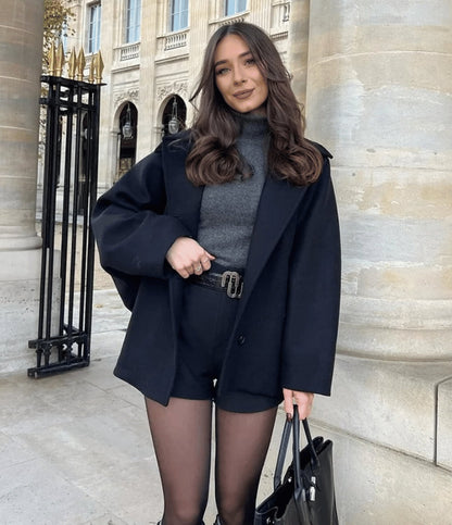 Lila | Trendy oversized coat for women