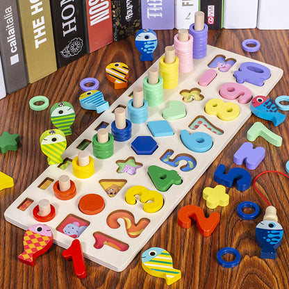 Woods™ | Develop the skills - Montessori wooden playboard