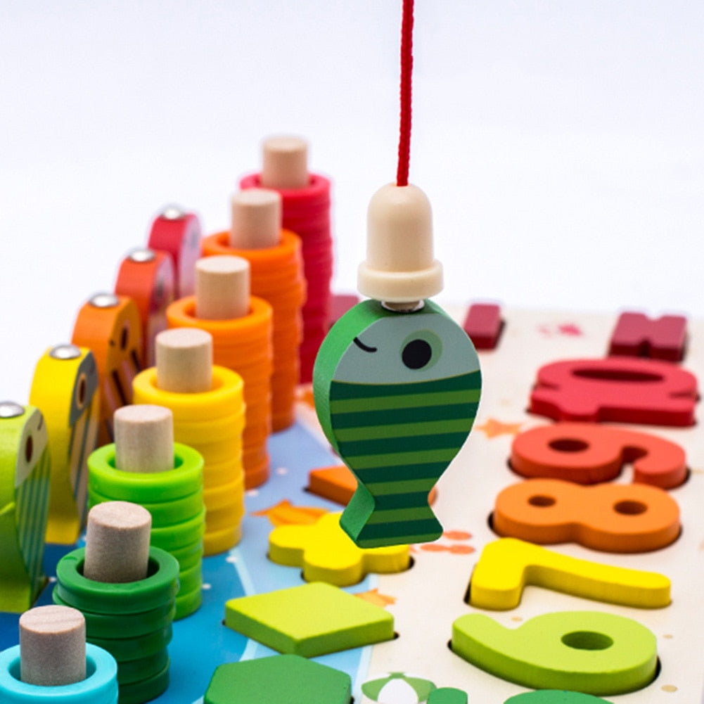 Woods™ | Develop the skills - Montessori wooden playboard