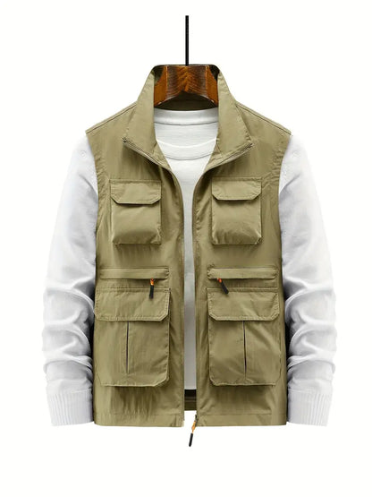 Breeze - Men's multi-zip vest