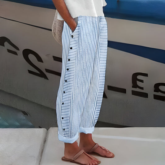 Alave - Airy Linen-Cotton Women's Trousers
