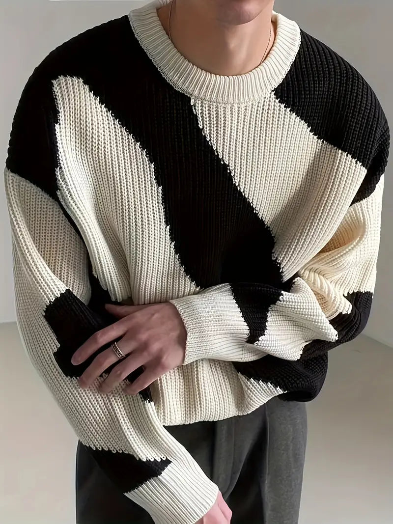 Vito™ - Men's Graphic Knit Sweater
