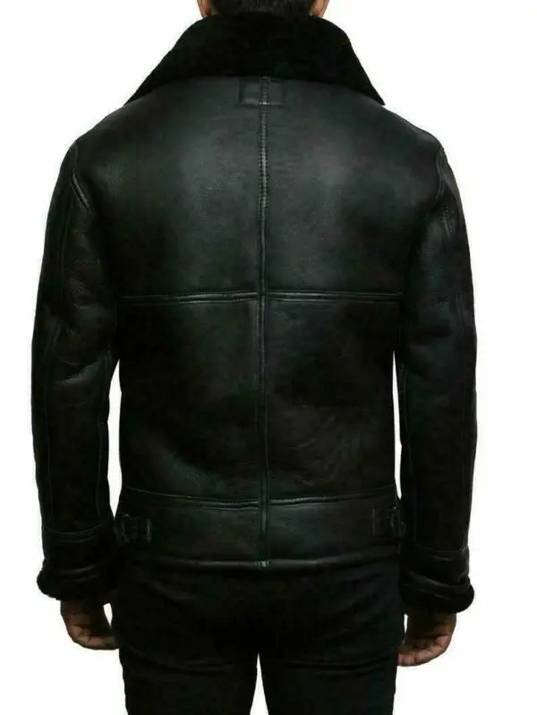 Onni | Classic leather winter jacket for men