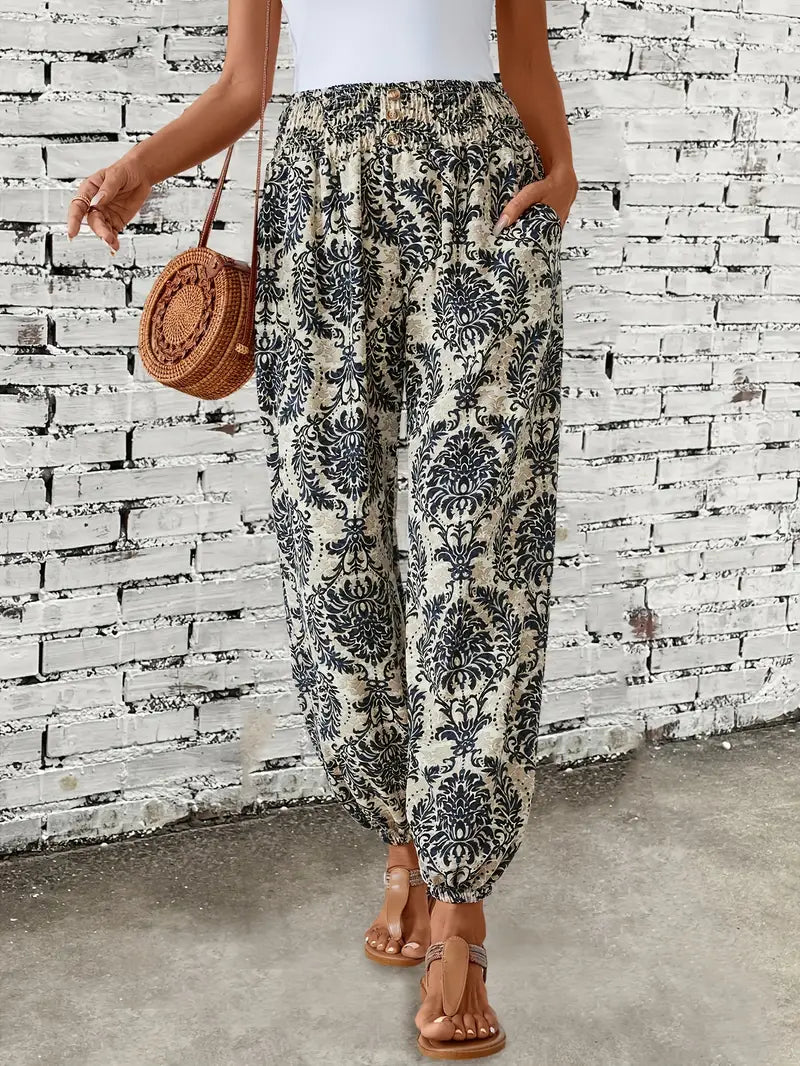 Henriky | Boho high-waisted trousers