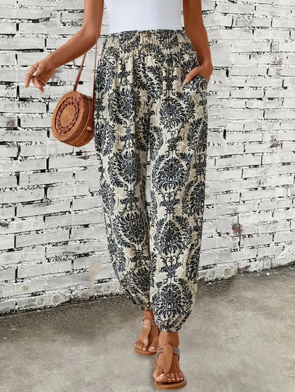 Henriky | Boho high-waisted trousers