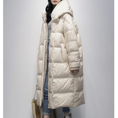 Daria | Women's warm down jacket with hood