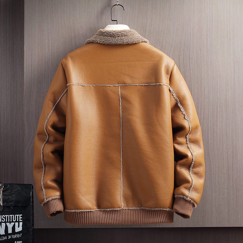 Sandstone™ Luxury Leather Jacket