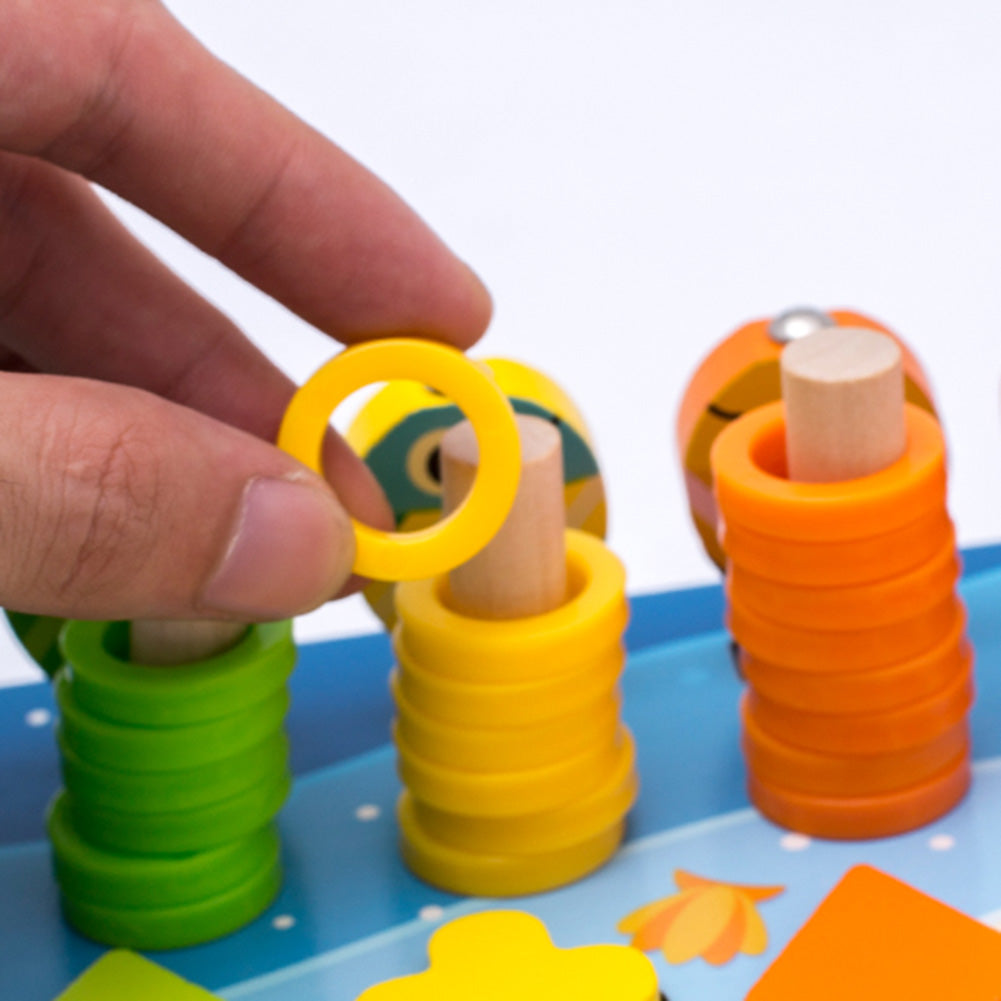 Woods™ | Develop the skills - Montessori wooden playboard