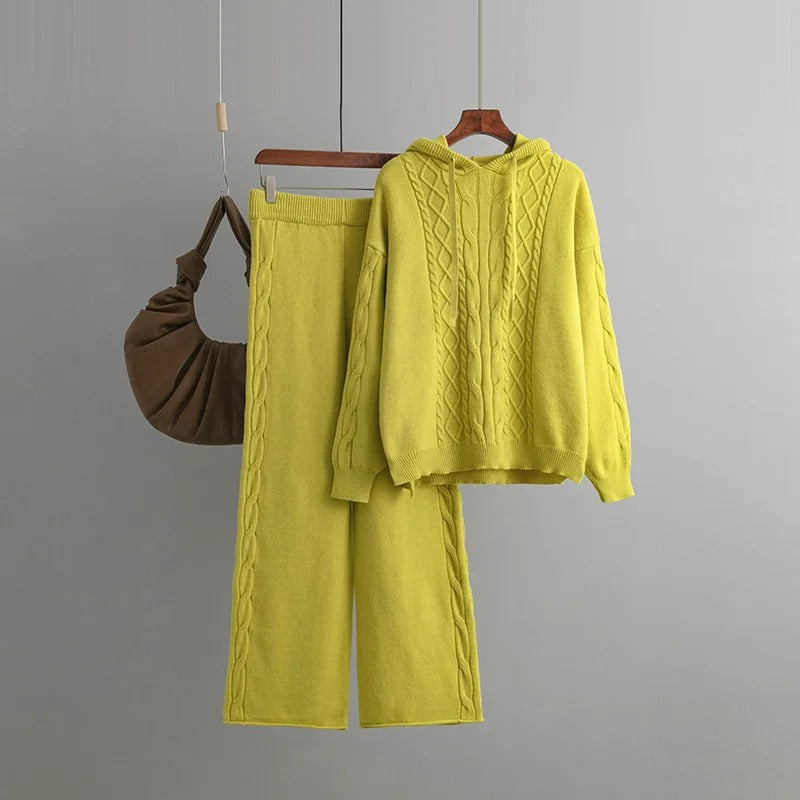 Roma™ - Super comfortable, oversized 3-piece knitted set