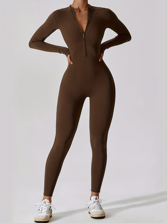Athlese™ Yoga Jumpsuit with Zipper