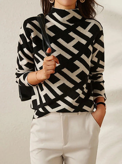 Elegant turtleneck sweater for women | Riley